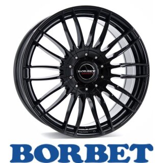 Borbet CW3 9x20 5/112,0 ET25 Black Glossy