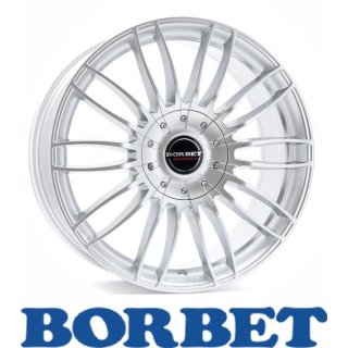 Borbet CW3 9x20 5/112,0 ET30 Sterling Silver