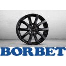 Borbet CW5 6,5x16 5/160,0 ET60 Black matt