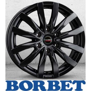 Borbet CW6 6,5x16 6/120,0 ET50 Black matt