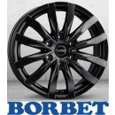 Borbet CW6 6,5x17 6/130,0 ET62 Black matt