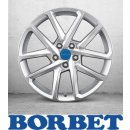 Borbet N 6,5x17 5/112,0 ET39 Crystal Silver