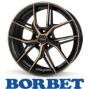 Borbet QX 8,5x20 5/112,0 ET45 Black Bronze matt