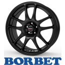 Borbet RS 7x17 4/100,0 ET45 Black matt