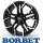 Borbet XV 8,5x19 5/112,0 ET45 Black Polished matt