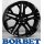 Borbet XV 8,5x19 5/114,3 ET45 Black Glossy