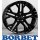 Borbet XV 9,5x19 5/112,0 ET45 Black Glossy
