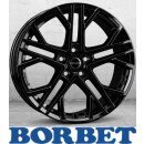 Borbet XV 9,5x19 5/114,3 ET44 Black Glossy