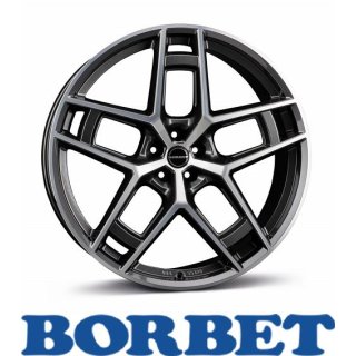 Borbet TF 10,5x24 5/112,0 ET40 Graphite Polished Glossy