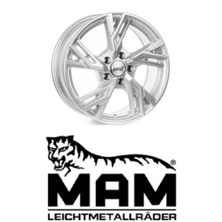 MAM RS5 7,5x17 5/112,0 ET51 Silver Painted