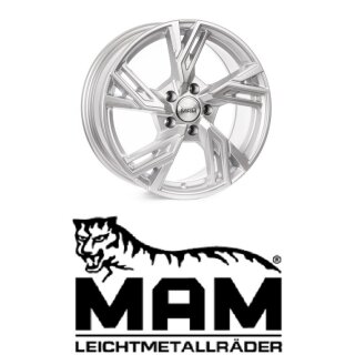 MAM RS5 8x18 5/120,0 ET35 Silver Painted