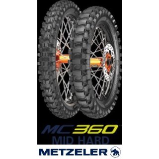 Metzeler MC360 Mid Hard Rear 120/100 -18 68M TT