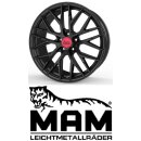 MAM RS4 7x16 5/108,0 ET40 Black Painted
