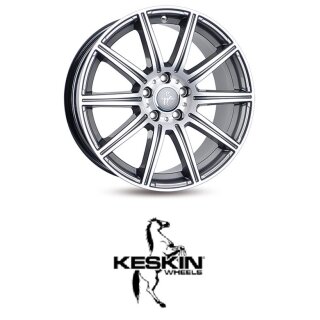 Keskin KT16 8x18 5/112,0 ET30 Palladium Front Polish
