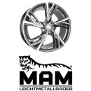 MAM RS5 8x18 5/112,0 ET45 Palladium Front Polish