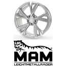 MAM RS6 8,5x20 5/120,0 ET35 Silver Painted