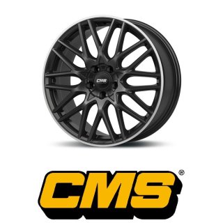 CMS C25 7x17 4/108,0 ET32 Diamant Horn Schwarz Glanz
