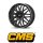 CMS C23 7x17 4/100,0 ET47 Diamant Horn Schwarz Glanz