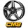 CMS C34 7x17 5/112,0 ET43 Diamant Schwarz Glanz