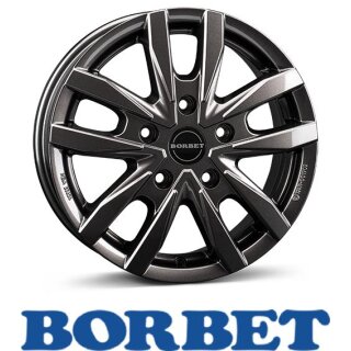 Borbet CW5 7,5x18 5/120,0 ET53 Mistral Anthracite Glossy
