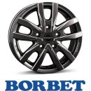 Borbet CW5 7,5x18 5/118,0 ET53 Mistral Anthracite Glossy