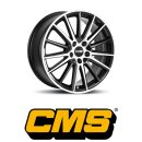 CMS C23 7x17 5/112,0 ET45 Diamond Rim Black Gloss