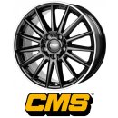 CMS C23 8x19 5/112,0 ET45 Diamond Rim Black Gloss