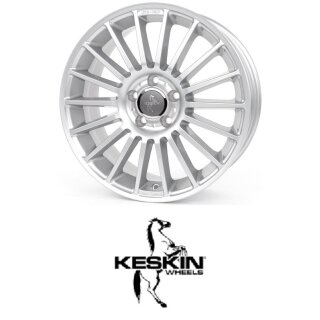 Keskin KT15 7x16 5/100,0 ET38 Silver Painted