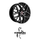 Keskin KT25 8,5x20 5/112,0 ET42 Black Frontpoliert Polishedh