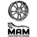 MAM A5 8x19 5/112,0 ET30 Palladium Frontpoliert