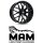 MAM GT1 10x22 5/112,0 ET20 matt Black Lip Polishedh