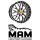 MAM RS4 7,5x17 5/112,0 ET45 Black Frontpoliert