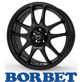 Borbet RS 7x17 4/100,0 ET35 Black matt