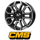 CMS C35 7,5x17 6/139,7 ET55 Diamond Black Gloss