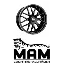 MAM GT1 8,5x19 5/100,0 ET45 Black Lip Polishedh