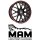 MAM GT1 8x18 5/100,0 ET45 matt Black Lip Red