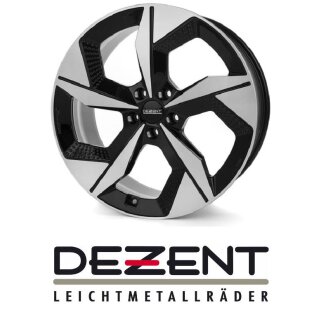 Dezent AO 9x20 5/108,0 ET58 Black/poliertshed