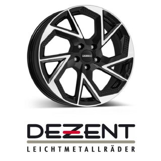 Dezent AP 6,5x16 5/108,0 ET45 Black/poliertshed