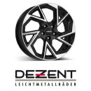Dezent AP 6,5x17 5/114,3 ET40 Black/poliertshed