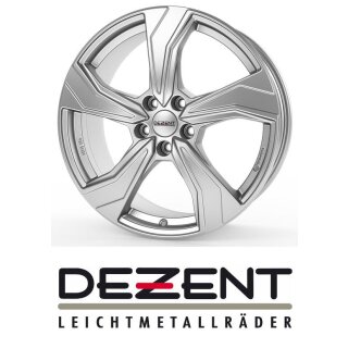 Dezent KB 6,5x17 5/100,0 ET39 Silver