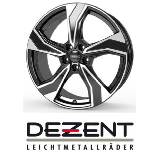 Dezent KB 7,5x17 5/112,0 ET53 Black/poliertshed