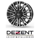 Dezent KE 7x17 5/160,0 ET55 Black/poliertshed
