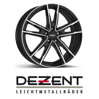 Dezent KF 6x16 5/100,0 ET45 Black/poliertshed