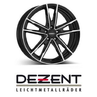 Dezent KF 7,5x19 5/114,3 ET54 Black/poliertshed
