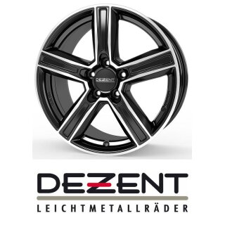 Dezent KF 6,5x17 5/112,0 ET46 Black/poliertshed