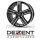 Dezent KG 9,5x19 5/114,3 ET45 Black/poliertshed