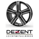 Dezent KG 9x19 5/112,0 ET30 Black/poliertshed