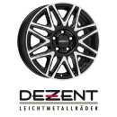 Dezent KH 6x16 5/118,0 ET68 Black/poliertshed