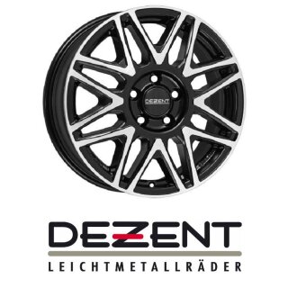 Dezent KH 7x17 5/118,0 ET63 Black/poliertshed