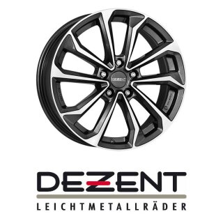 Dezent KS 7,5x18 5/114,3 ET49 Gunmetal/poliertshed